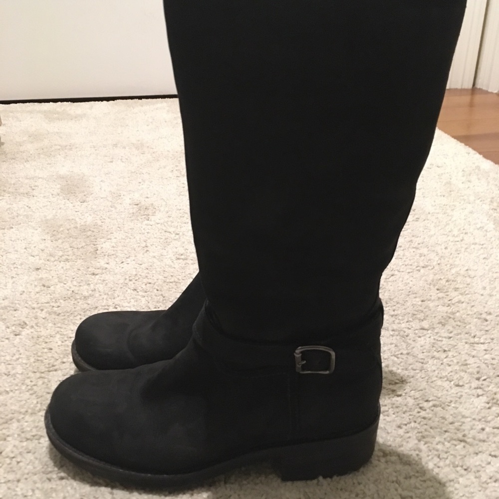 La Canadienne rugged moto style boots